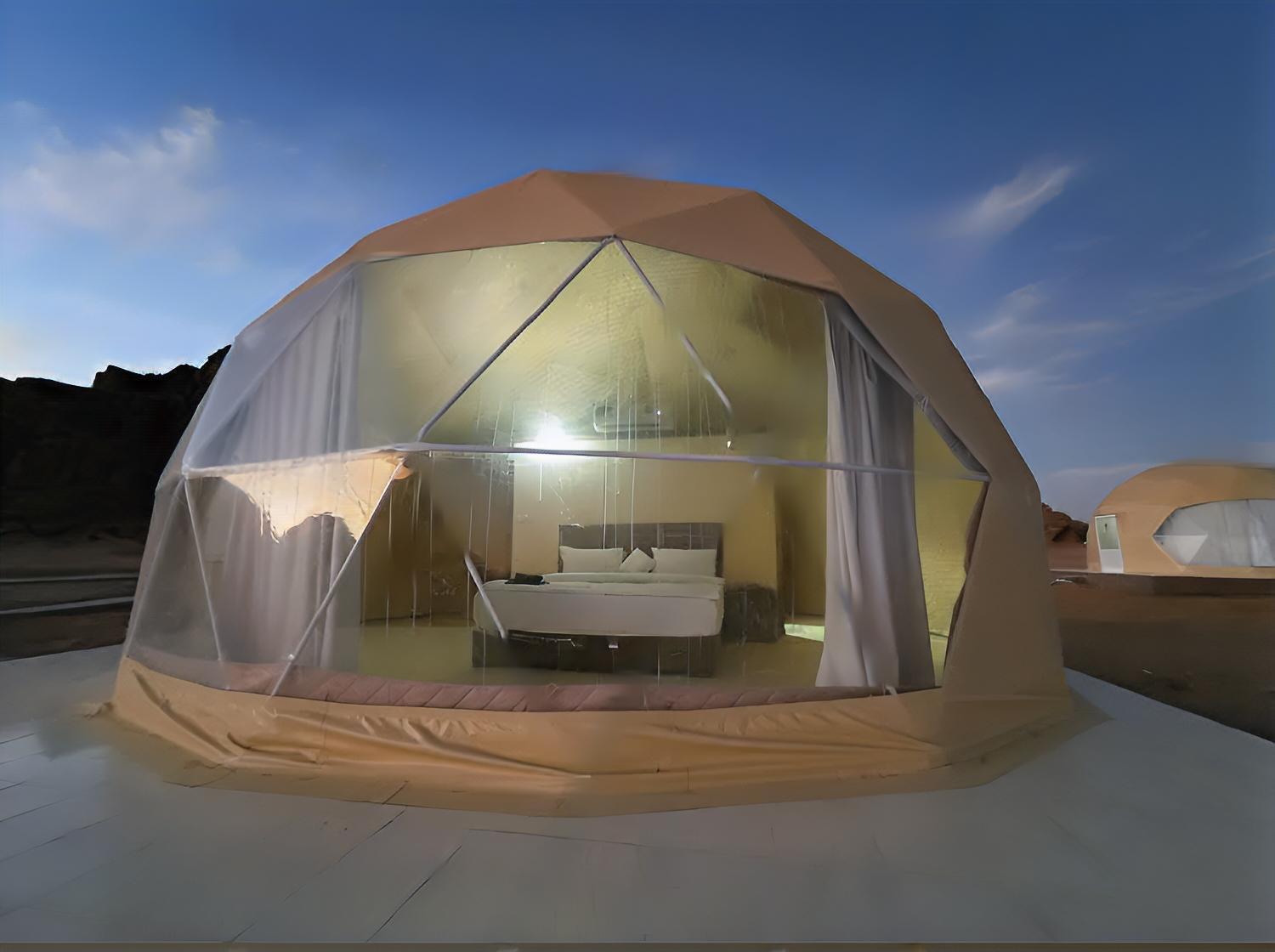 Titanic Camp Bed and Breakfast Wadi Rum Exteriör bild